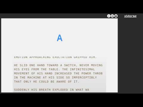 "Such Blooming Talk" by L Major Reynolds - 15 WPM Morse Code