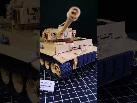 The sound of Tiger - Panzerkampfwagen VI Tiger 131 -  #cobi #shorts