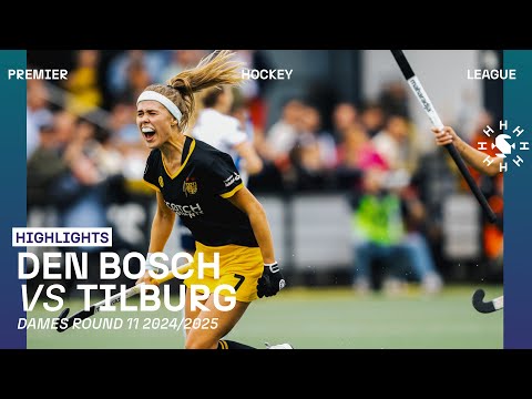 Den Bosch - Tilburg 🏑 Tulp Hoofdklasse Dames ‘24/’25 RONDE 11 | Samenvatting