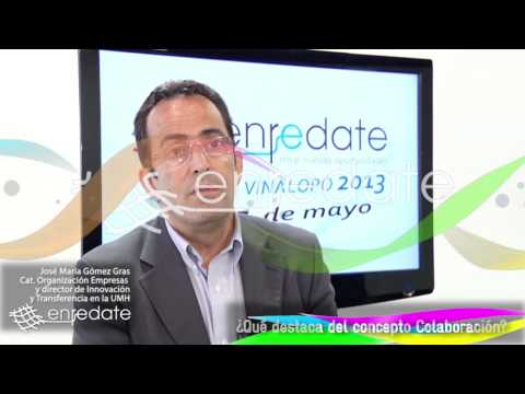 Entrevista a Jose Mara Gmez Gras en Enrdate Elx-Baix Vinalop 2013 