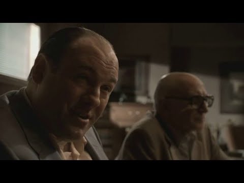 Tony And Junior Sitdown With Angelo Garepe - The Sopranos HD