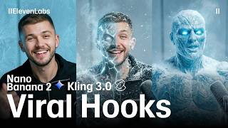 Create Viral Hook Transitions with Nano Banana 2 and Kling 3.0 (Full Workflow)