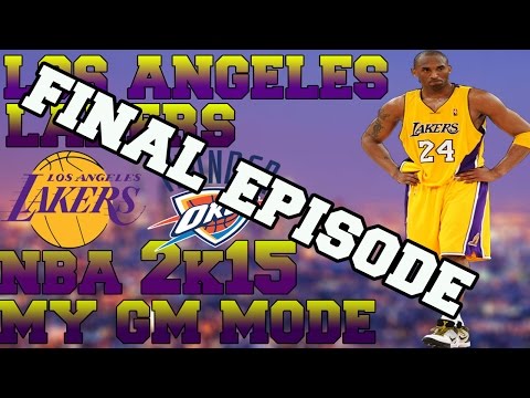 NBA 2K15 Lakers My GM Mode: GAME 7 OVERTIME!!!! FINAL EPISODE?!?!?