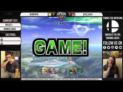 Smash @ TTH - Bladewise (Peach) Vs Chevy (Samus) - Project+ (Winners Semis)