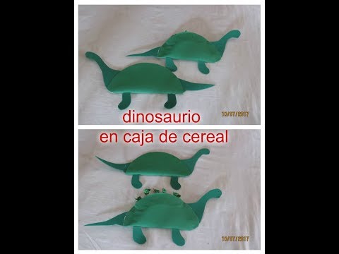 DINOSAURIO RECICLADO