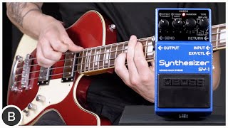 Video thumbnail for BOSS SY-1 SYNTHESIZER by BassTheWorld.com