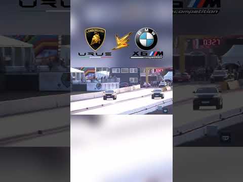 BMW X6M VS Lamborghini URUS #shorts #bmw #x6m #lamborghini #urus