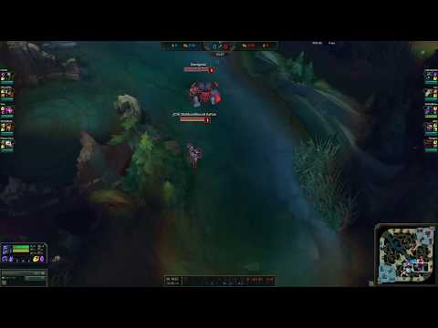 The Courage of Karthus and the Death Touch of Shen in the meticulous  level 1 invade.