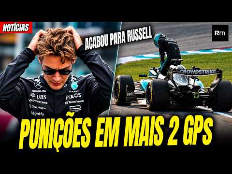 🚨 RUSSELL SERÁ PUNIDO EM MAIS DUAS CORRIDAS / SEGREDO DA ASTON / FERRARI DEVE COPIAR RED BULL / WRC