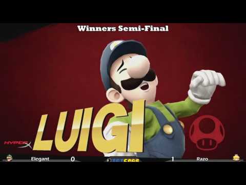 Zotcade 2017 Singles - Elegant [Luigi] vs Razo [Peach]