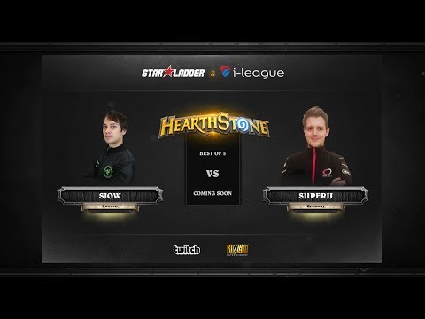 [RU] SjoW vs SuperJJ | SL i-League Hearthstone StarSeries Season 3 (26.05.2017)