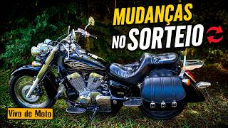 Nova data do sorteio da Shadow 750, se liga aí