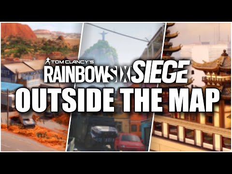 Exploring OUTSIDE THE MAP in Rainbow Six Siege - Boundary Break #2 (Outback, Favela and Skyscraper)