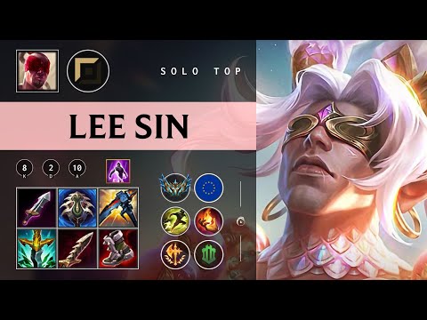 Lee Sin Top vs Sion - EUW Challenger Patch 26.01
