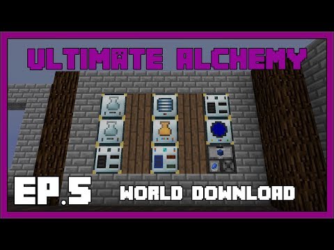 Fikibreaker - Ultimate Alchemy - EP5 - Garden Cloches & Lapis Automation - Modded Minecraft 1.12.2