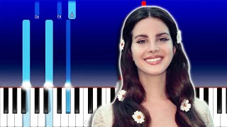 Lana Del Rey - Paris, Texas (Piano Tutorial)