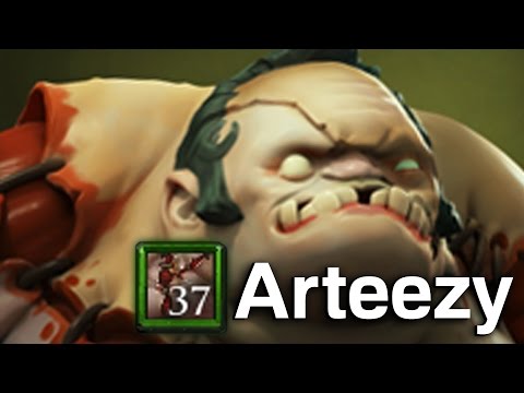 Arteezy Pudge vs Yawar AM US East MMR Dota 2
