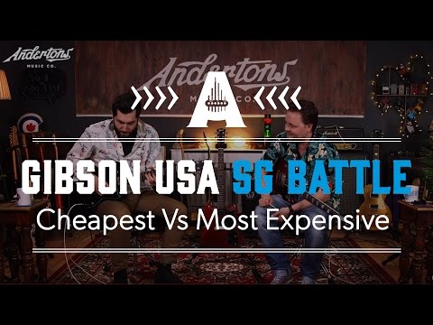Gibson USA SG Battle - Cheapest vs. Most Expensive