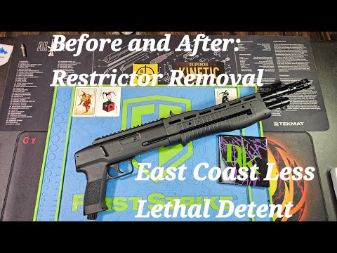 Umarex HDB Less Lethal How to: Quick Restrictor removal &  East Coast Less Lethal Detents