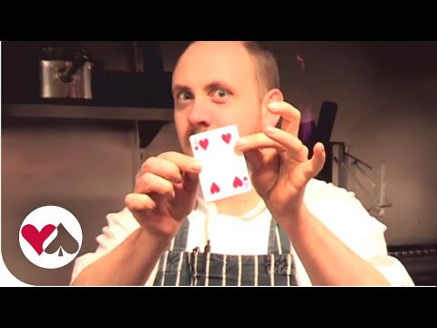 Playing Card Magically Appears In The Most Unlikely Place!