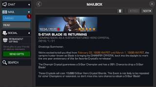 OMG The 5-Star Blade Featured Crystal Is Coming Back!