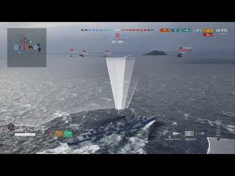 WoWS Legends: how to play fletcher