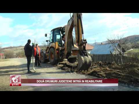 DOUĂ DRUMURI JUDEȚENE INTRĂ IN REABILITARE