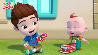 Download lagu I Want to Be firefighter(DANCE)Pretend play for kids Super Jojo Nursery Rhymes & Kids Songs mp3