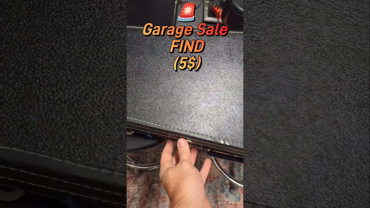 😮💲5 Dollar Garage Sale Guitar FIND