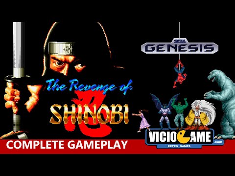 🎮 The Revenge of Shinobi (Mega Drive) Complete Gameplay