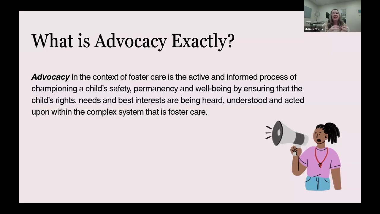 Effective Advocacy in Foster Care; Advocating in My Role as a Resource Parent