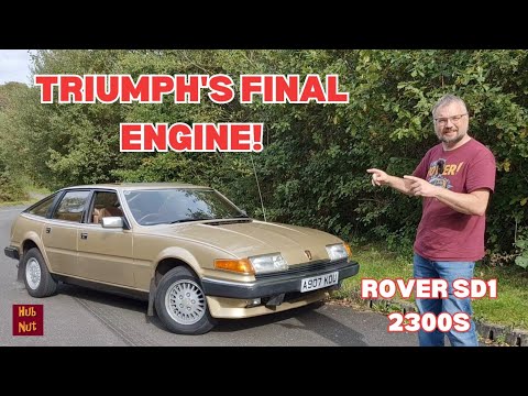 Triumph's final engine, in a Rover? SD1 2300S automatic is so HubNut!