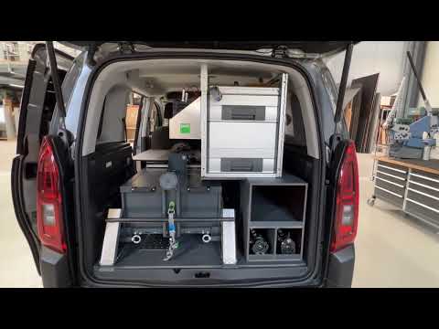 Peugeot Partner mit bott vario3 Spezialeinbau - 13.4.2022