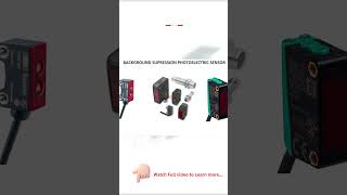 Special Photoelectric Sensors #Sensor #Automationbasics #photoelectricsensor