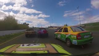 24 Hours Lemons Sonoma 2018, Aggressive Hit and Pass