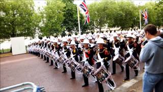 Massed Bands of H.M. Royal Marines 07-06-12 The Mall