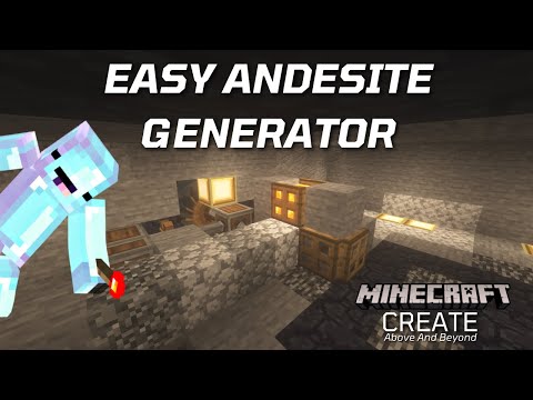 Create Andesite Generator Tutorial | Create Above and Beyond