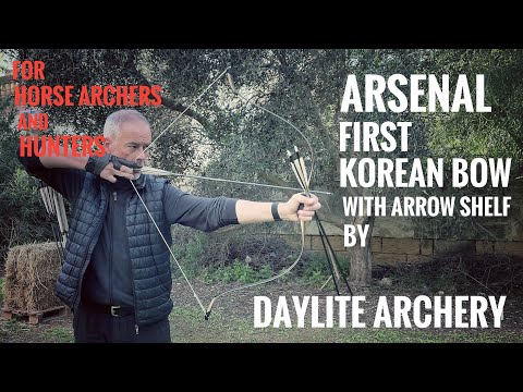 Arsenal, first Korean Bow with Arrow Shelf by Daylite Archery - Review
