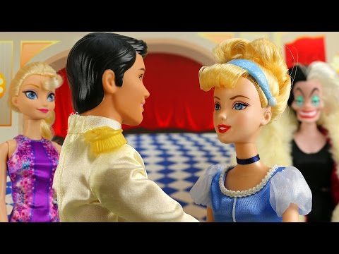 Cenicienta Mini Película 2015 con Anna y Elsa. Cenicienta con el Príncipe. Parte 3. En Español.