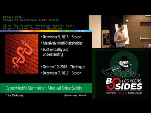 State Of Healthcare Cyber Safety - Christian Dameff, Colin Morgan, Suzanne Schwartz, BeauWoods