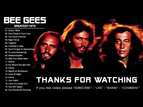BeeGees Greatest Hits Full Album 2020 - Best Songs Of BeeGees Playlist