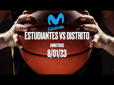 Movistar Estudiantes Infantil A vs Distrito Olímpico Cadete B - amistoso 08/01/23