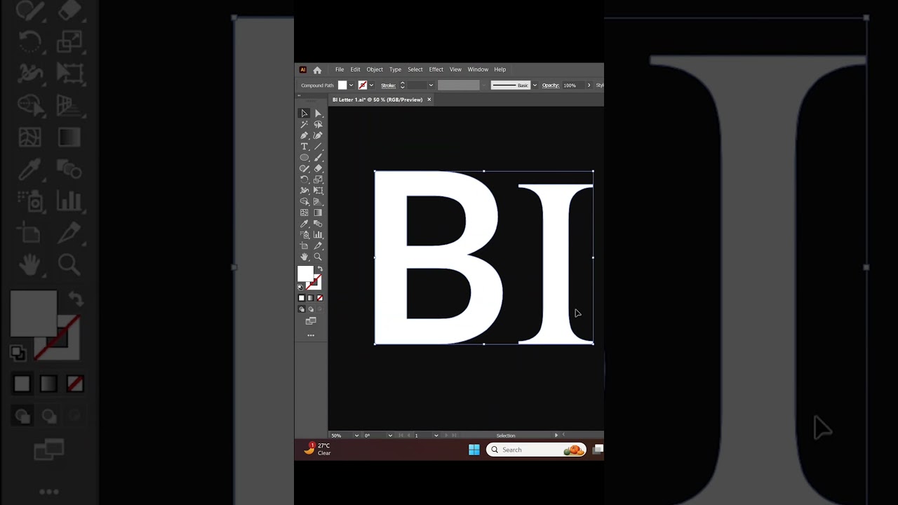 BI Letter Logo Design: Infusing Innovation into Typography