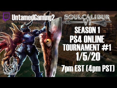 Soul Calibur 6 Season 1 PS4 Online Tournament #1 1/5/20