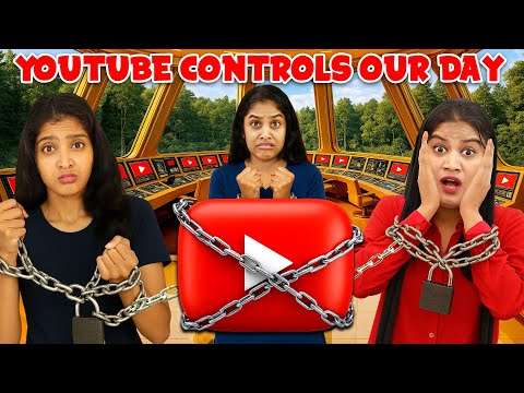 YOUTUBE CONTROLS OUR DAY 🤩 നിങ്ങൾ തീരുമാനിച്ച ദിവസം 😂 24 HOURS CHALLENGE 🔥 | PULLOTHI