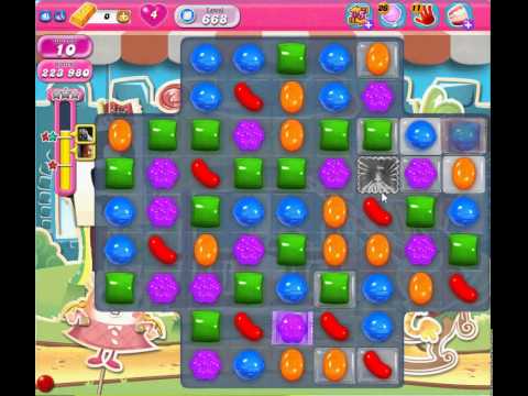 How to Beat Candy Crush Saga: Level 668