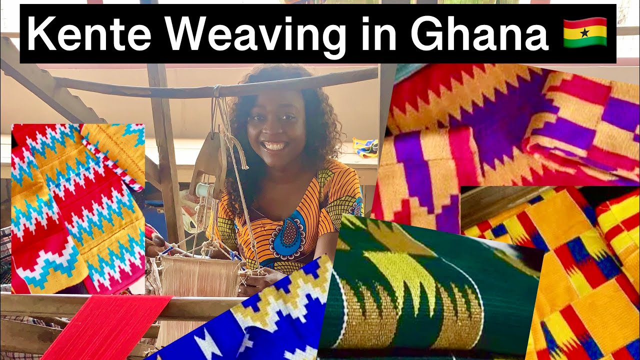 Ghana’s Kente Weaving Center || Bonwire Ashanti Region