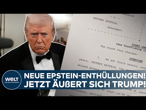 EPSTEIN-FILES: Neue Enthüllungen aufgetaucht! – Jetzt äußert sich Donald Trump!
