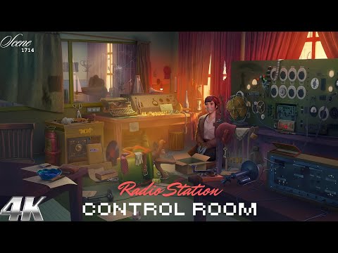 June's Journey Scene 1714 | Vol 7 Ch 48 | Radio Station Control Room | Mastered Scene | 4K ULTRA HD