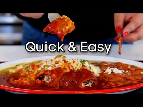 The Quick & Easy ENCHILADAS recipe